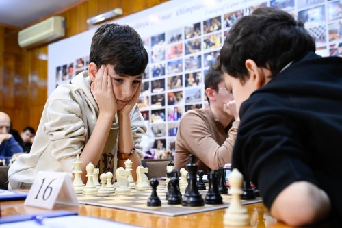 Respublika Şahmat Mərkəzində 10 min manatlıq çempionat başladı - FOTOLAR