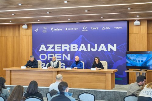 Gürcü xizəkçi Şahdağda qalib oldu - FOTOLAR