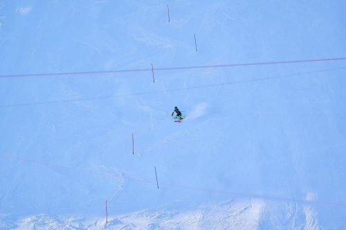 Gürcü xizəkçi Şahdağda qalib oldu - FOTOLAR