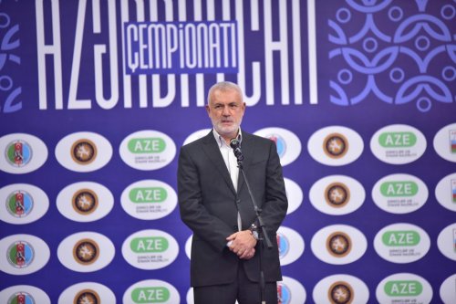 Azərbaycan çempionatının açılış mərasimi keçirildi - FOTOLAR Azərbaycan çempionatının açılış mərasimi keçirildi - FOTOLAR