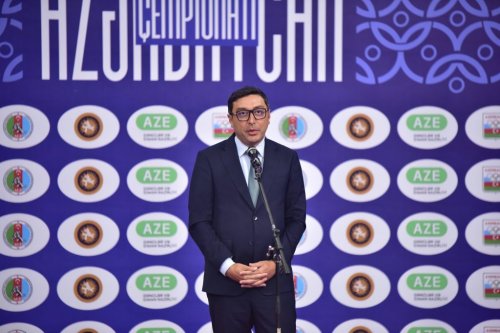 Azərbaycan çempionatının açılış mərasimi keçirildi - FOTOLAR Azərbaycan çempionatının açılış mərasimi keçirildi - FOTOLAR