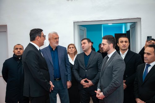 Göyçayda 4 güləş zalı istifadəyə verildi - FOTOLAR