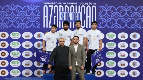 Daha 5 çəkidə Azərbaycan çempionları bəlli oldu - FOTOLAR