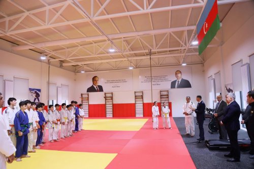 Rəşad Nəbiyev Şabran Cüdo Mərkəzində - FOTO