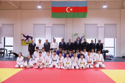 Rəşad Nəbiyev Şabran Cüdo Mərkəzində - FOTO