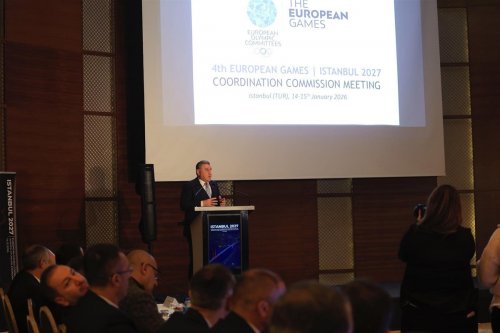 Fərid Qayıbov Avropa Oyunları ilə bağlı iclasda - FOTOLAR