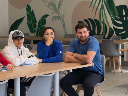 Cüdoçularımıza şahmat dərsi keçirildi - FOTOLAR