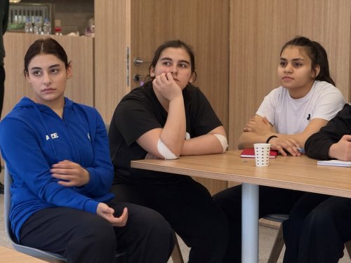 Cüdoçularımıza şahmat dərsi keçirildi - FOTOLAR