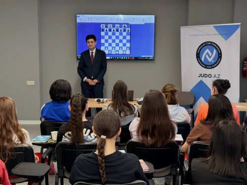 Cüdoçularımıza şahmat dərsi keçirildi - FOTOLAR