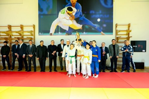 Gəncə İdman Sarayında cüdo zalı açıldı - FOTOLAR