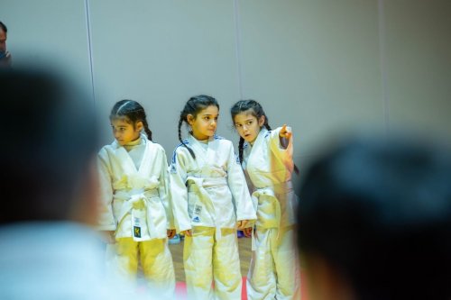 Gəncə İdman Sarayında cüdo zalı açıldı - FOTOLAR