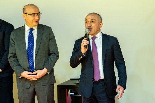 Gəncə İdman Sarayında cüdo zalı açıldı - FOTOLAR