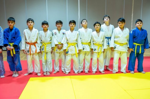 Gəncə İdman Sarayında cüdo zalı açıldı - FOTOLAR