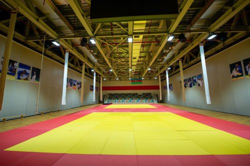 Gəncə İdman Sarayında cüdo zalı açıldı - FOTOLAR