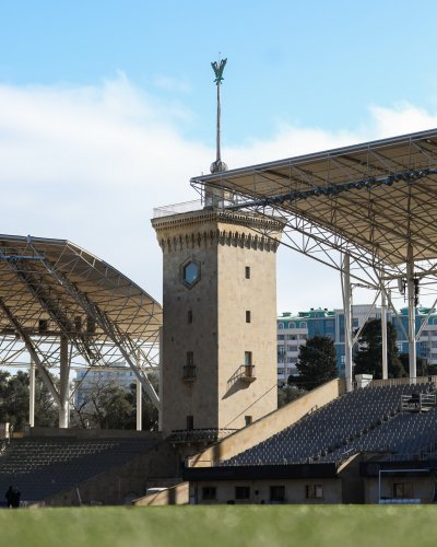 Tofiq Bəhramov stadionu oyuna hazırdır - FOTOLAR