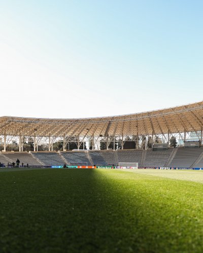 Tofiq Bəhramov stadionu oyuna hazırdır - FOTOLAR