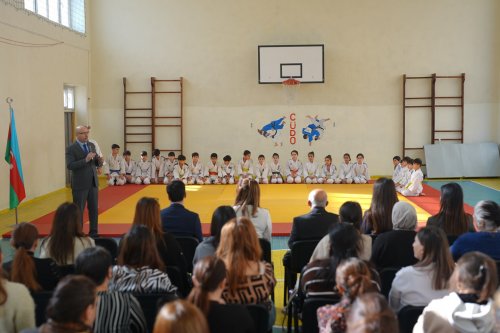 “Cüdo məktəblərdə” layihəsinə start verildi - FOTOLAR