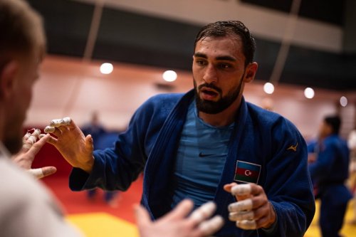 5 ölkənin cüdoçuları Bakıda - FOTOLAR