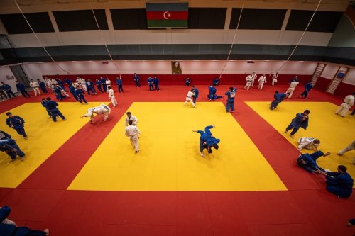 5 ölkənin cüdoçuları Bakıda - FOTOLAR