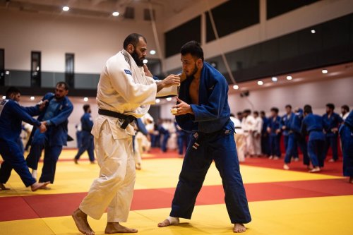 5 ölkənin cüdoçuları Bakıda - FOTOLAR