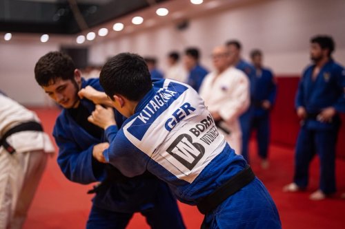 5 ölkənin cüdoçuları Bakıda - FOTOLAR