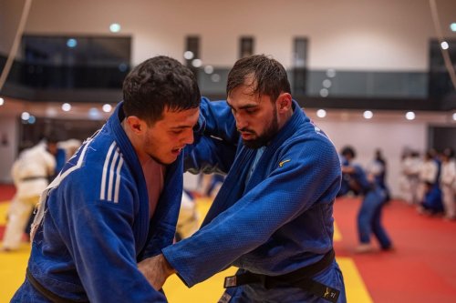 5 ölkənin cüdoçuları Bakıda - FOTOLAR