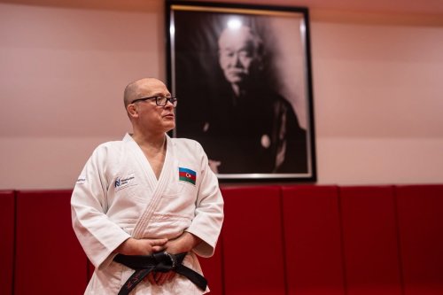 5 ölkənin cüdoçuları Bakıda - FOTOLAR