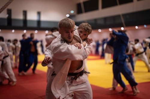 5 ölkənin cüdoçuları Bakıda - FOTOLAR