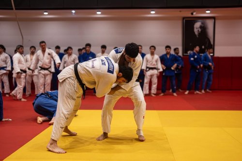 5 ölkənin cüdoçuları Bakıda - FOTOLAR