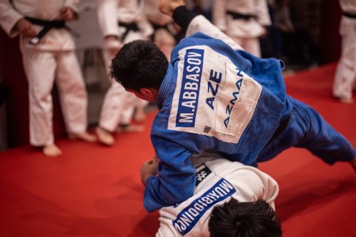 5 ölkənin cüdoçuları Bakıda - FOTOLAR