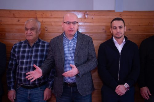 Avropa çempionu Bakıda yeni cüdo zalı açdı - FOTOLAR