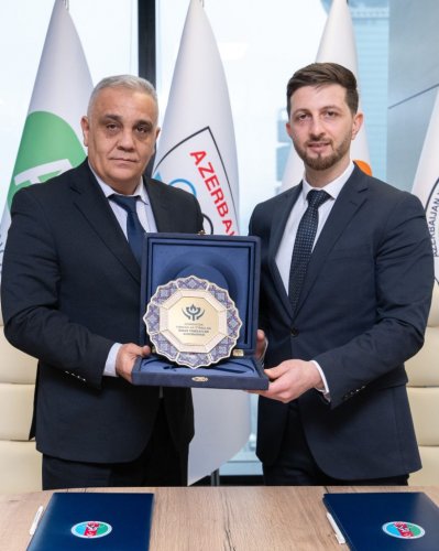 Azərbaycan Güləş Federasiyasından yeni anlaşma - FOTOLAR