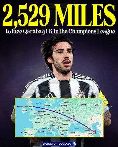 "Nyukasl" üçün ən uzun səfər