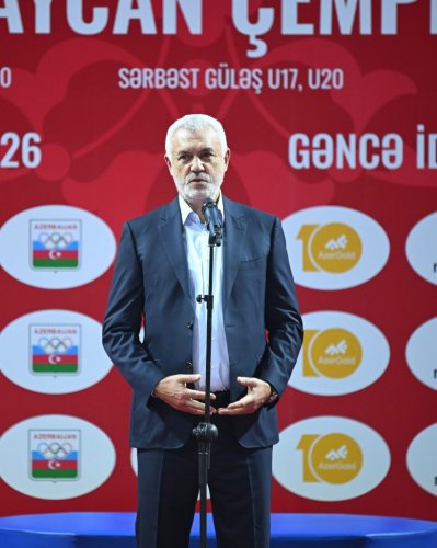 Gəncədə Azərbaycan çempionatının açılışı oldu - FOTOLAR Gəncədə Azərbaycan çempionatının açılışı oldu - FOTOLAR