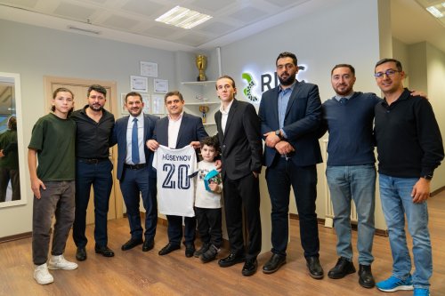 Nazim Hüseynov "İmişli"də - FOTO