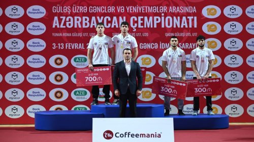 Azərbaycan çempionatının ilk medalçıları - FOTOLAR
