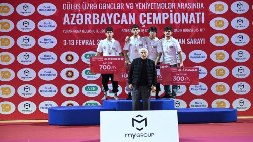 Yunan-Roma güləşində son 5 qalib - FOTOLAR