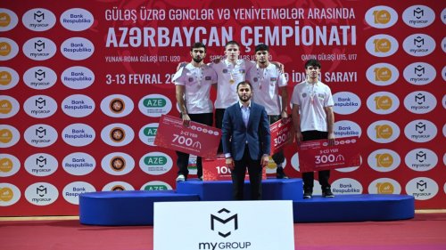 Yunan-Roma güləşində son 5 qalib - FOTOLAR