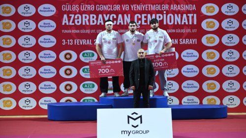 Yunan-Roma güləşində son 5 qalib - FOTOLAR