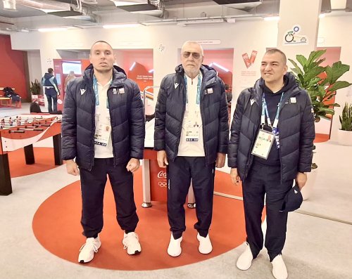 Olimpiyaçılarımız Milanda ziyarət olundu - FOTOLAR