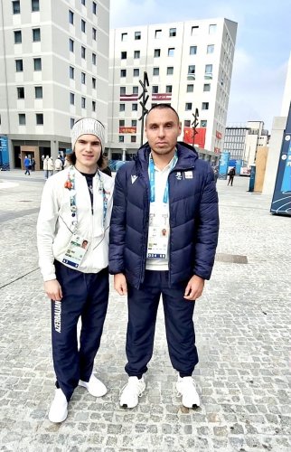 Olimpiyaçılarımız Milanda ziyarət olundu - FOTOLAR