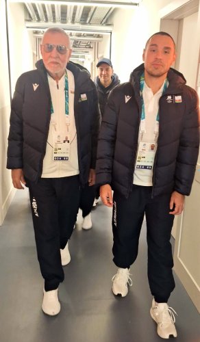 Olimpiyaçılarımız Milanda ziyarət olundu - FOTOLAR