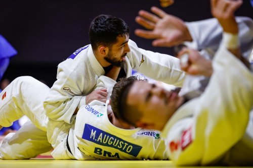 Olimpiya və dünya çempionlarımız Parisdə - FOTOLAR