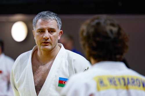 Olimpiya və dünya çempionlarımız Parisdə - FOTOLAR