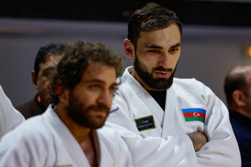 Olimpiya və dünya çempionlarımız Parisdə - FOTOLAR