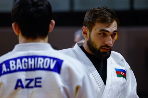 Olimpiya və dünya çempionlarımız Parisdə - FOTOLAR