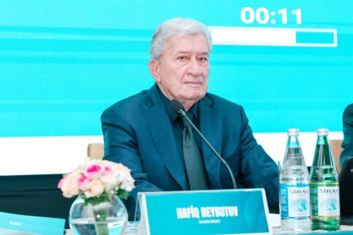 Mehriban Əliyeva yenidən AGF prezidenti seçildi - FOTOLAR