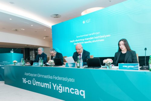Mehriban Əliyeva yenidən AGF prezidenti seçildi - FOTOLAR