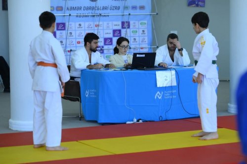 37 cüdoçu imtahan verdi - FOTOLAR