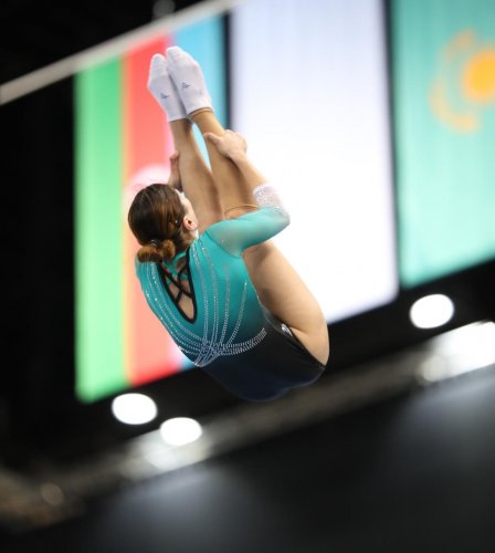 Gimnastlarımız Dünya Kubokunun finalında - FOTOLAR Gimnastlarımız Dünya Kubokunun finalında - FOTOLAR